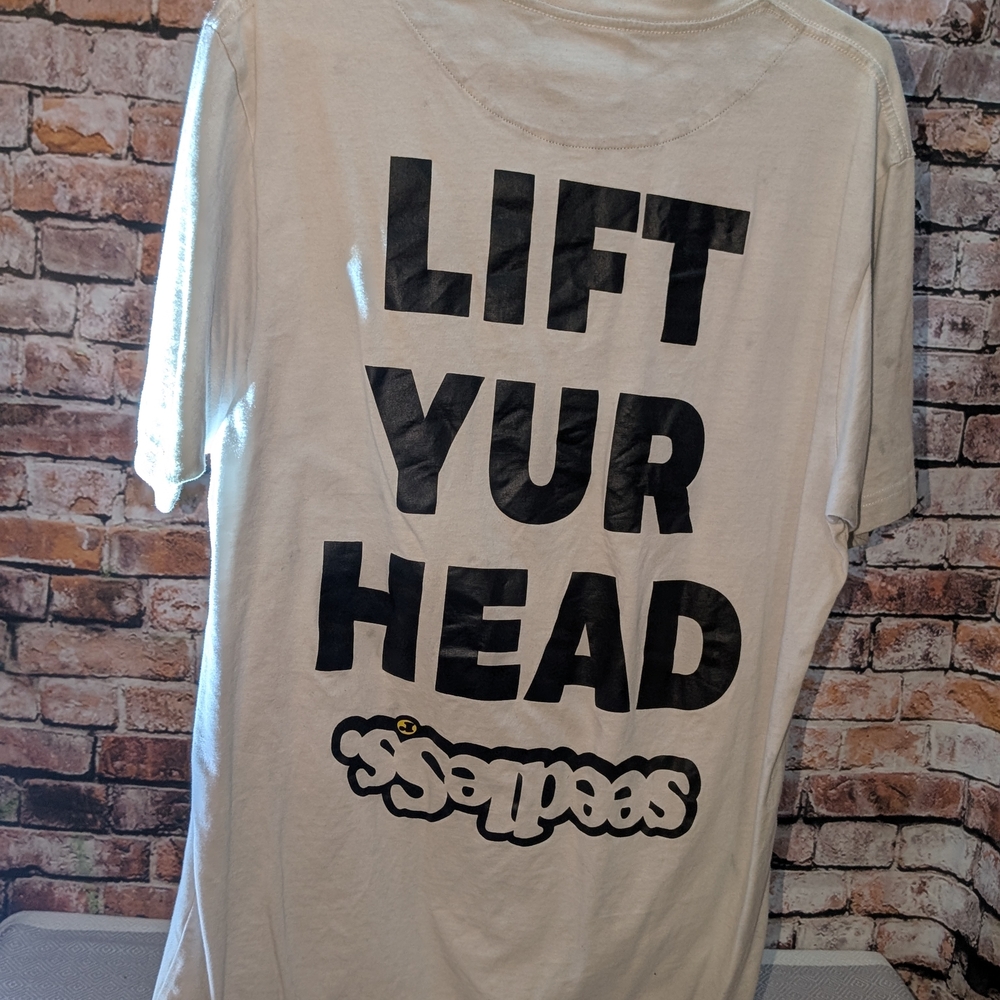 seedless X Lifted Head Brand Mens T-shirt, Size Xl, Used Condition